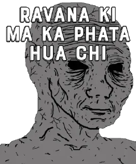 🤔 emoji Ravana ki chut Telegram sticker 22 of 44