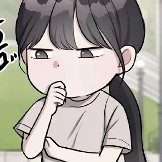 🔖 emoji Lee da kyung :: @Hanim1O Telegram sticker 10 of 120