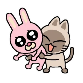 🤗 emoji 兔子秀珍 更多贴纸 @riridoafflinks Telegram sticker 21 of 74