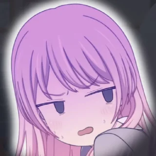 😅 emoji @HD_Stickers BanG Dream! It's MyGO!!!!! Telegram sticker 12 of 50