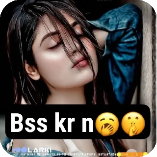 🤫 emoji Girl @Sumit_Official_01 Telegram sticker 18 of 120