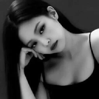 🖤 emoji Jennie dark Telegram sticker 21 of 25