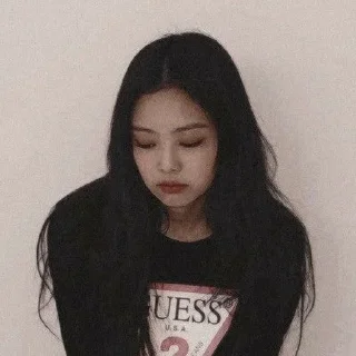 🥢 emoji 、kim jennie dark @JENNIEUKKIM Telegram sticker 5 of 50