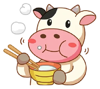 💬 emoji @gmoue momo cow Telegram sticker 21 of 32