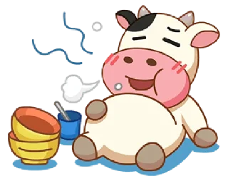 💬 emoji @gmoue momo cow Telegram sticker 12 of 32