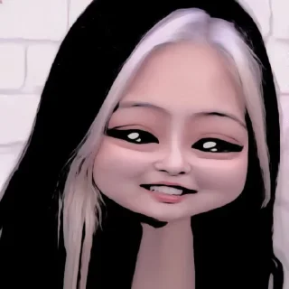 🥺 emoji ૮₍ JENNIE ₎ა @lesyeuxdee @stikerjenniel Telegram sticker 13 of 20