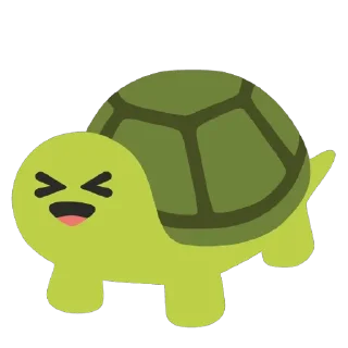 😆 emoji Turtles @u1f422 Telegram sticker 5 of 120