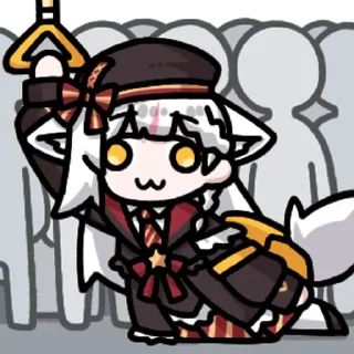 👔 emoji 社畜狐狸 @zhaxia_cn Telegram sticker 7 of 16
