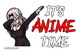 🔥 emoji It's Anime Time • @Anime_Flix_Pro Telegram sticker 12 of 20
