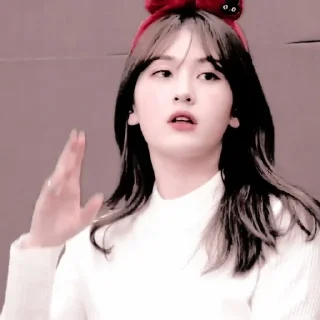 🍧 emoji ★ ˖ jeon somi @stickerrroleplayer Telegram sticker 8 of 41