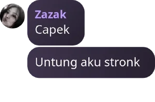 😭 emoji Zazak keren😎🤟🏻 Telegram sticker 16 of 32