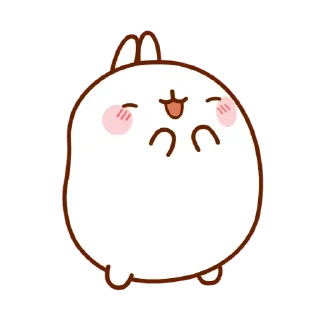 💭 emoji Molang 💭 ㅡ by @taerastickers Telegram sticker 11 of 16