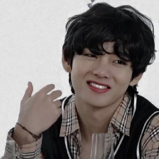 😀 emoji Kim taehyung Telegram sticker 7 of 35