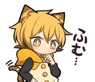 😹 emoji Tiger Kitten 3 @bistic Telegram sticker 22 of 40