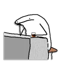 🥃 emoji concern increasing Telegram sticker 22 of 31