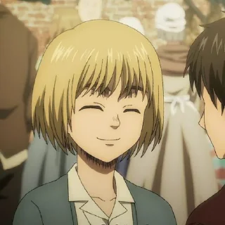 😊 emoji Armin arlert Telegram sticker 8 of 25