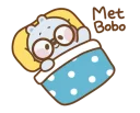 😴 emoji Tonton Friends @wearexosticker Telegram sticker 7 of 24