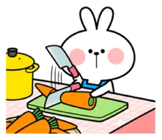 🔪 emoji 甩你一脸胡萝卜 @cheshirespack Telegram sticker 2 of 120