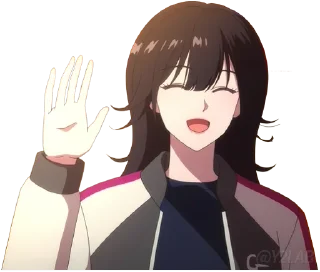 👋 emoji The Girl Downstairs @Y2LAB Telegram sticker 18 of 47