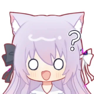 ❓ emoji 绫月乃萝Vol.1(@rengeSticker) Telegram sticker 23 of 119