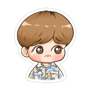 🥺 emoji Cute Bangtan Telegram sticker 9 of 20