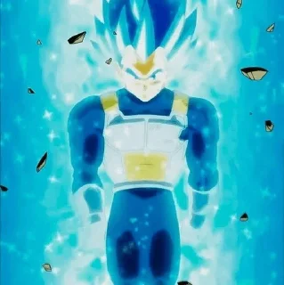 🐐 emoji Vegeta @AnimeStickers999 Telegram sticker 16 of 26