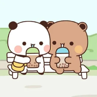 💫 emoji @Stikergemoyyyook Chibi Couple Telegram sticker 17 of 18