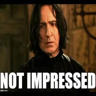 Sticker from Serious Snape