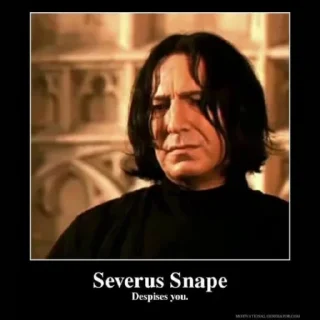 Sticker from Serious Snape