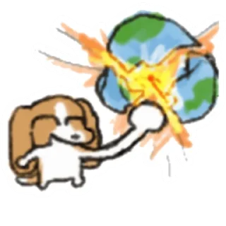 🌍 emoji 比格多栋 更多贴纸 @riridoafflinks Telegram sticker 13 of 104