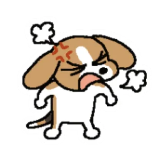 😤 emoji 比格多栋 更多贴纸 @riridoafflinks Telegram sticker 16 of 104