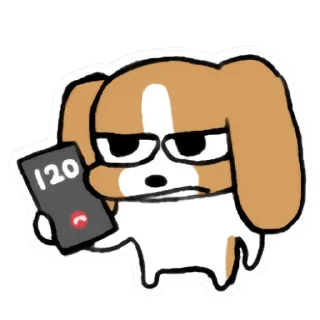 📞 emoji 比格多栋 更多贴纸 @riridoafflinks Telegram sticker 20 of 104