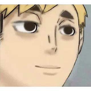 😐 emoji Haikyuu (@NepthanCreation) Telegram sticker 15 of 32