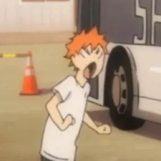 😱 emoji Haikyuu (@NepthanCreation) Telegram sticker 24 of 32