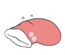 😴 emoji Machiko rabbit(winter) Telegram sticker 1 of 41