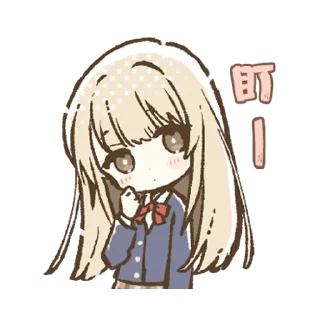 Sticker from 天使大人 @MoeStickers0721