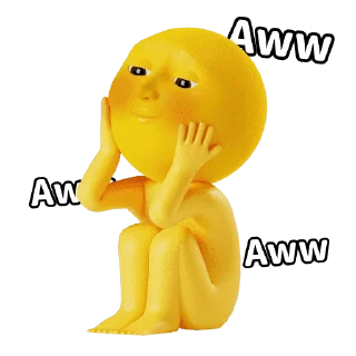 ☺ emoji Mr n Mrs Moon Telegram sticker 11 of 29