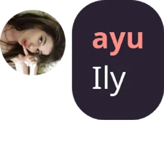 👍 emoji Ayu stiker ke 2 Telegram sticker 7 of 22