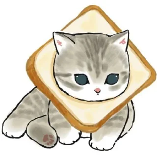 🦦 emoji 可愛い猫 @aestheticstikerpack Telegram sticker 18 of 109