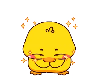 Sticker from Chikka Little Duck || @xxyuji