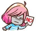 👎 emoji Tomato's daily life Telegram sticker 7 of 41