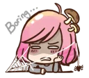 😒 emoji Tomato's daily life Telegram sticker 21 of 41