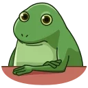 🐸 emoji Frog - @istkr Telegram sticker 8 of 25