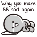 😭 emoji BbyNeverTell-ENG Telegram sticker 23 of 83