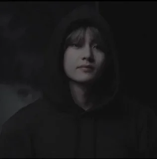 Sticker from Kim taehyung dark by @dhndrgrey