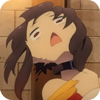 Sticker from Megumin - [ @AniStickerz ]