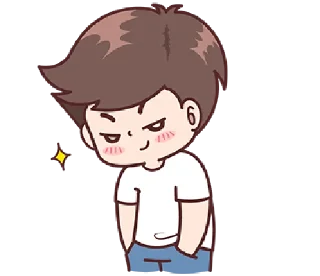 😏 emoji Boobib Boy 100% Vol.1 @waesticker Telegram sticker 17 of 41