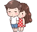 👁 emoji BOOBIB CUTE COUPLE part 2 @emmastickers Telegram sticker 23 of 120