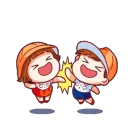 😆 emoji school kids part 2 @emmastickers Telegram sticker 6 of 65