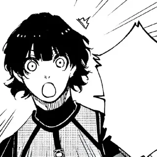 🎧 emoji ╏Bachira Meguru [manga] ; @A5I58╏ Telegram sticker 13 of 95